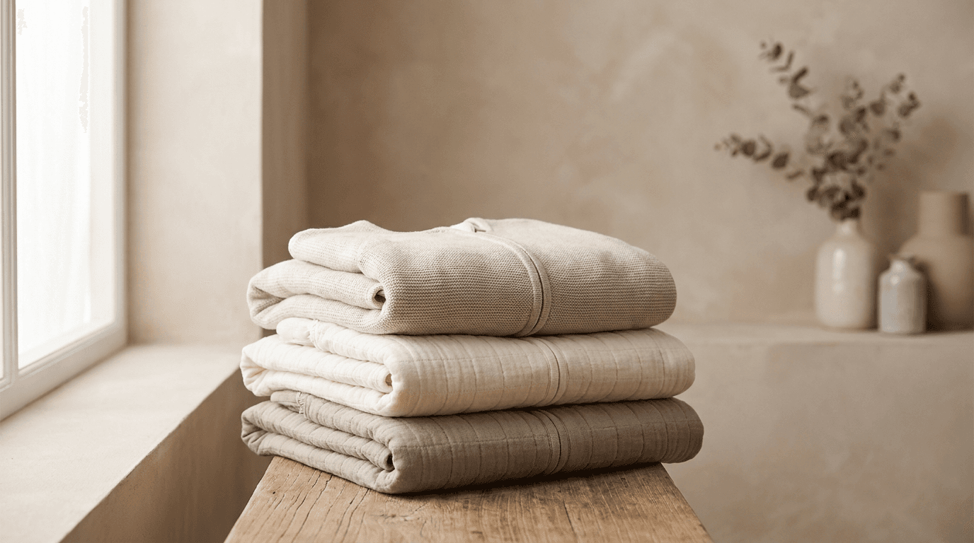 Infant in sleeping bag