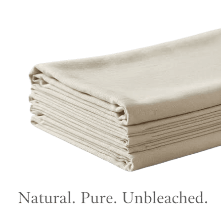 Undyed greige fabric rolls