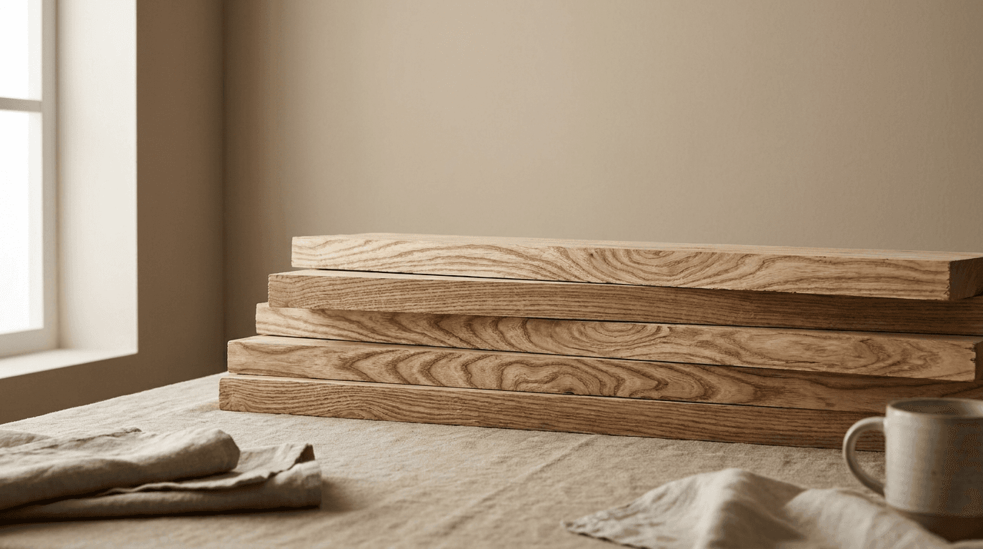 Ash wood texture close up