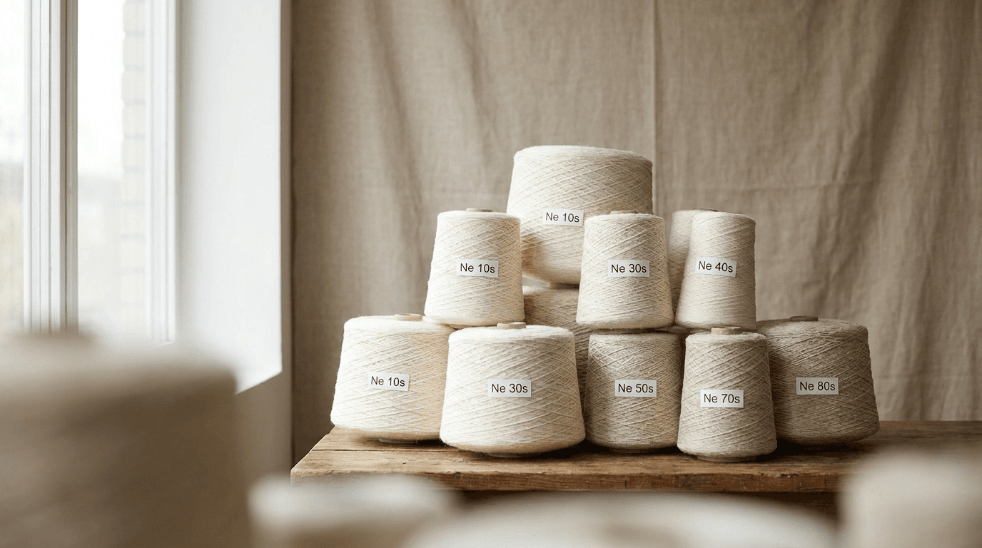 Cotton yarn spools
